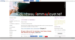 Desktop Screenshot of femmaufoyerliens.canalblog.com