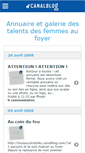 Mobile Screenshot of femmaufoyerliens.canalblog.com