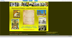 Desktop Screenshot of histoireparis8.canalblog.com