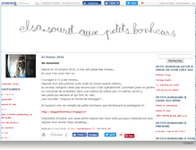 Tablet Screenshot of elsapetitbonheur.canalblog.com