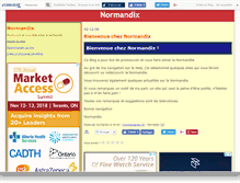 Tablet Screenshot of normandix.canalblog.com