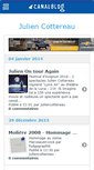 Mobile Screenshot of juliencottereau.canalblog.com