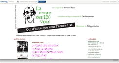 Desktop Screenshot of larevued100voix.canalblog.com