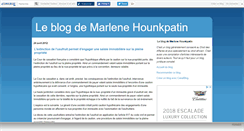 Desktop Screenshot of mhounkpatin.canalblog.com