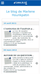Mobile Screenshot of mhounkpatin.canalblog.com