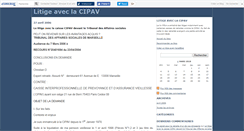 Desktop Screenshot of litigecipav.canalblog.com