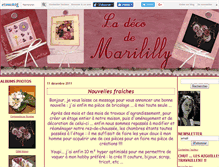 Tablet Screenshot of marililly.canalblog.com