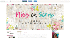 Desktop Screenshot of missenscrap.canalblog.com