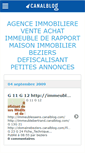 Mobile Screenshot of immobeziers.canalblog.com