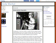 Tablet Screenshot of andywarhol.canalblog.com