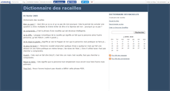 Desktop Screenshot of dictionnaire.canalblog.com