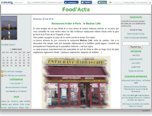 Tablet Screenshot of foodactu.canalblog.com