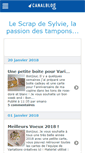 Mobile Screenshot of manosylvie.canalblog.com