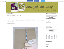 Tablet Screenshot of juscrappeaussi.canalblog.com