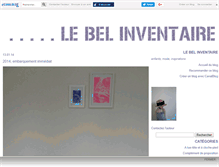 Tablet Screenshot of lebelinventaire.canalblog.com