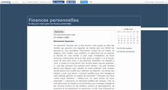 Desktop Screenshot of financesperso.canalblog.com
