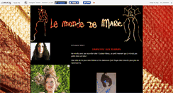 Desktop Screenshot of mariechevalier.canalblog.com