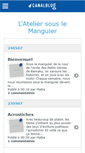 Mobile Screenshot of manguier.canalblog.com