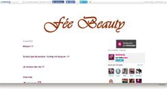 Desktop Screenshot of feebeauty.canalblog.com