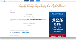Desktop Screenshot of everydaycooking.canalblog.com