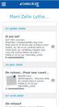 Mobile Screenshot of lythas.canalblog.com