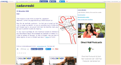 Desktop Screenshot of cadavreski.canalblog.com