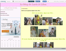 Tablet Screenshot of petitelucie.canalblog.com
