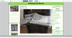 Desktop Screenshot of nicoletissage.canalblog.com