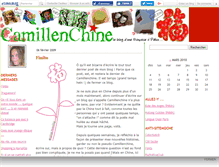 Tablet Screenshot of camillenchine.canalblog.com