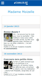 Mobile Screenshot of madamemoizelle29.canalblog.com