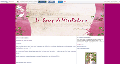 Desktop Screenshot of missrubans.canalblog.com