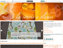 Tablet Screenshot of lasourisaplumes.canalblog.com