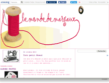Tablet Screenshot of mondedemargaux.canalblog.com