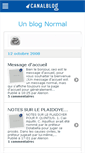 Mobile Screenshot of alerionblog.canalblog.com