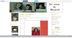 Desktop Screenshot of marjoriescrap.canalblog.com