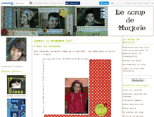 Tablet Screenshot of marjoriescrap.canalblog.com