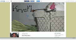 Desktop Screenshot of krystl.canalblog.com