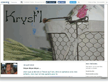 Tablet Screenshot of krystl.canalblog.com