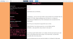 Desktop Screenshot of littlelily78.canalblog.com
