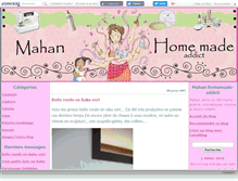 Tablet Screenshot of homemadeaddict.canalblog.com