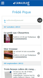 Mobile Screenshot of fredepique.canalblog.com