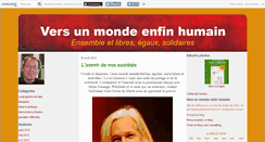 Desktop Screenshot of mondehumain.canalblog.com