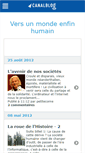 Mobile Screenshot of mondehumain.canalblog.com