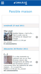 Mobile Screenshot of maisonsereine.canalblog.com