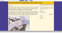 Desktop Screenshot of climat.canalblog.com