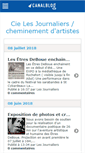 Mobile Screenshot of lesjournaliers.canalblog.com