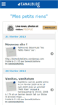 Mobile Screenshot of dessinsderiens.canalblog.com