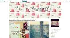 Desktop Screenshot of mllelobster.canalblog.com