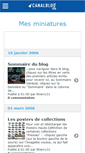 Mobile Screenshot of mesminiatures31.canalblog.com