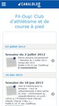 Mobile Screenshot of clubfiloup.canalblog.com